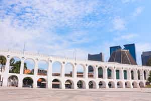 Visit the historical The Carioca Aqueduct in Rio