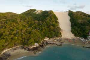 Take in the views at Morro do Careca Lookout