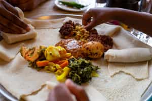Enjoy local delicacies in Lalibela 