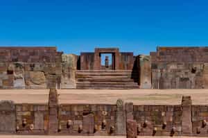 Explore the ruins of Tiwanaku