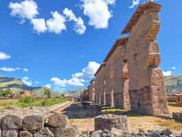 Visit the Temple of Wiracocha in Raqchi