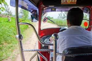 Take a Tuk tuk or a tractor ride 