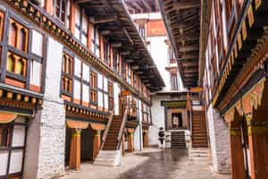 Take a walking tour inside Jakar Dzong, Bumthang