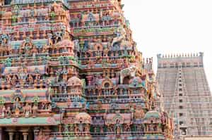 See the intricate architecture of Trichy's temples