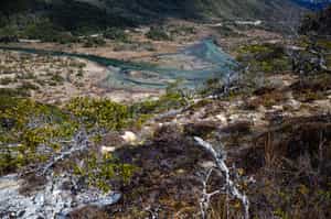 Explore Karukinka Park on a hike