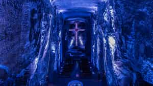 Marvel at Zipaquirá's carved Salt Cathedral