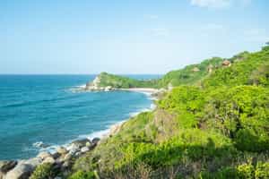 Discover the white sandy beaches of Tayrona NP