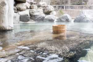 Soak in the hot springs of Takeo Onsen