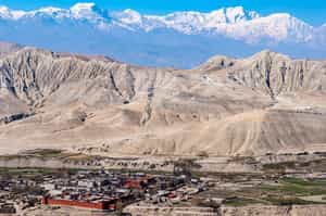 Explore the walled city of Lo Manthang in Mustang