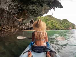 Go on a kayaking adventure in Koh Phangan