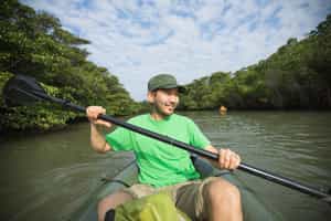 Kayak through the mangrove forests of Okinawa