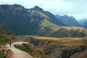 Bike from Pisac to Huayllabamba 