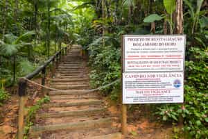 Walk along the legendary Gold Trail, Paraty