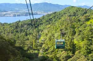 Take a ride on the Miyajima Ropeway 