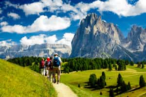 Go on a private hike in the Dolomites