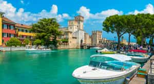 Explore Sirmione on a private boat tour