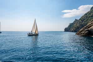 Sail along the Portofino coast via private boat