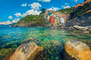 Dive into the crystalline waters of Cinque Terre
