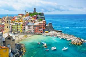 Take a private boat tour along Cinque Terre coast 