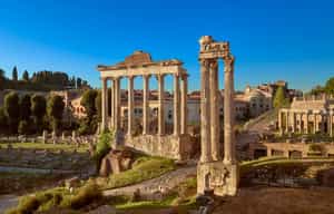 Visit the historic Roman Forum, Rome