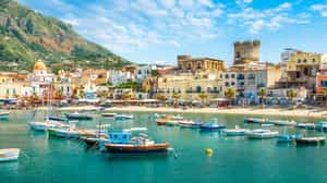 Take a boat tour to the bays of Ischia Island