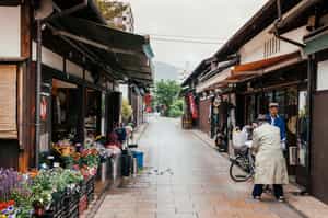 Walk down Nawate Shopping Street, Matsumoto