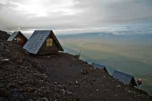 Nyiragongo Volcano-Summit Shelters