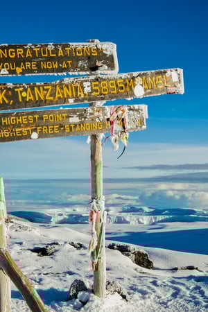 Climb to the roof of Africa