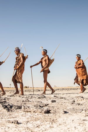 Follow the paths of the San in Botswana