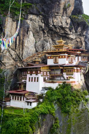 Mountains and Valleys of Bhutan 