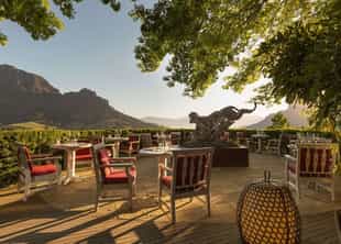 Best restaurants in the Cape Winelands
