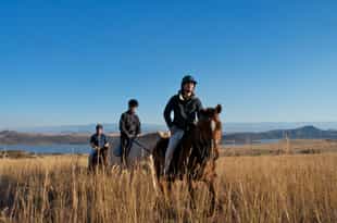 Admire KwaZulu Natal's landscape on horseback