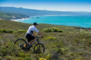 Mountain bike the trails of De Hoop Nature Reserve