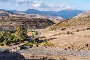 Take a guided hike through the Gheralta Mountains