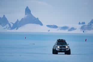 Head out on a 4x4 safari to explore the surrounds 