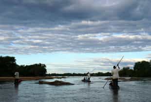 Glide down the river in a mokoro in Niassa