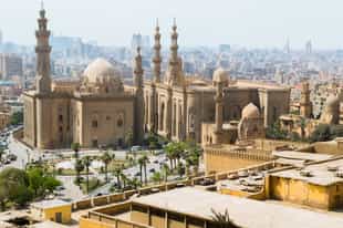 Visit the Mosque-Madrassa of Sultan Hassan, Cairo
