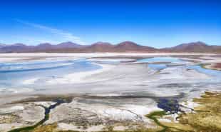 See the largest salt flat in Atacama Desert, Chile
