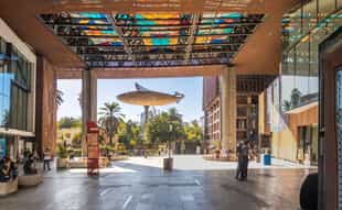 Visit the GAM cultural centre in Santiago