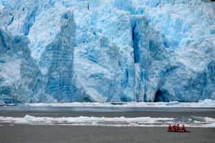 Take a boat to the impressive San Rafael Glacier