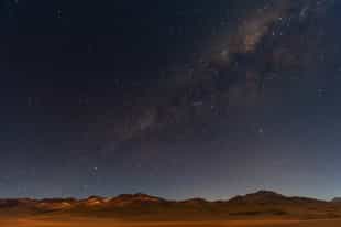 Admire the stars in the Paracas desert