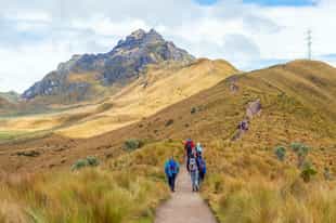 Hike to the top of the Volcano Pichincha, Quito