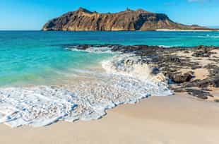 Enjoy the idyllic Pacific beaches of San Cristobal