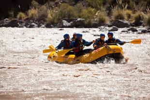 Go white water rafting on the Mendoza river