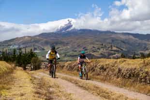 Explore the trails of Otavalo on a mountain bike