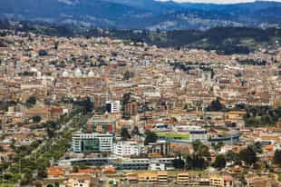 Take in the views from Mirador de Turi, Cuenca