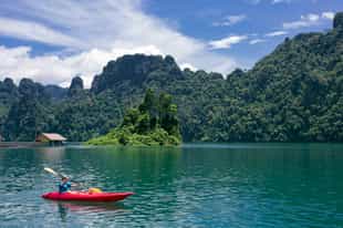 Take a canoe safari through Khao Sok National Park