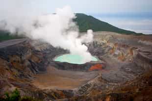 See one of Costa Rica's wonders, the Poás Volcano