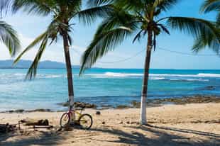 Take a bike ride to Punta Uva beach
