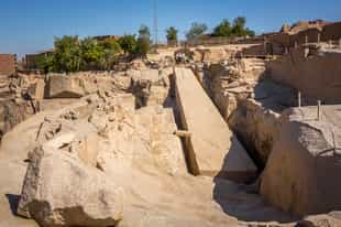 Take a walk to see the Unfinished Obelisk, Aswan